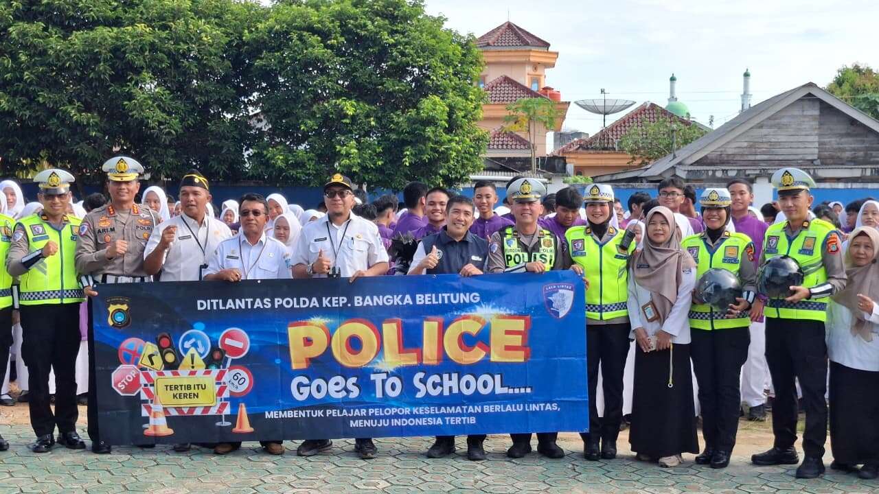 Apel Pagi bersama WAKAPOLDA Bangka Belitung
